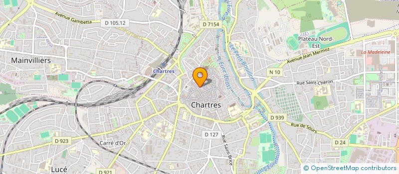 localisation de l'entreprise SCI DESPREZ CURELY BUIS à CHARTRES