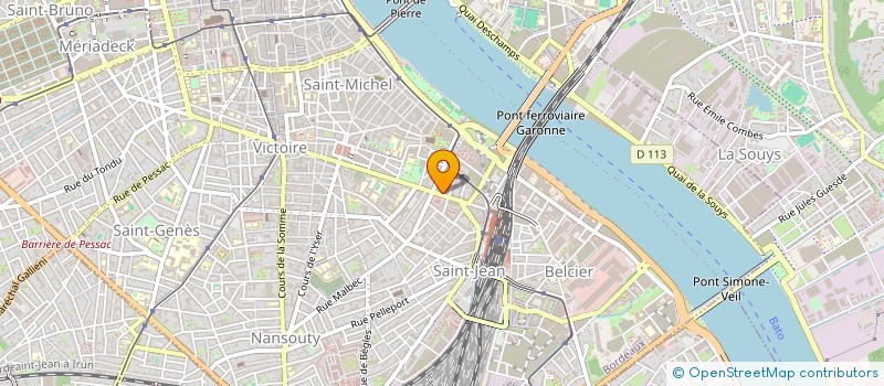 localisation de l'entreprise SCI DESPRIN G1  BORDEAUX