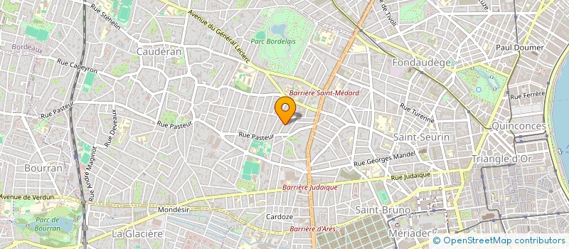 localisation de l'entreprise SCI DESPUJOLS  BORDEAUX