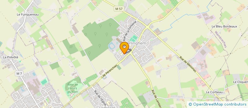 localisation de l'entreprise SCI DESQUIENS BOIDIN  VERLINGHEM