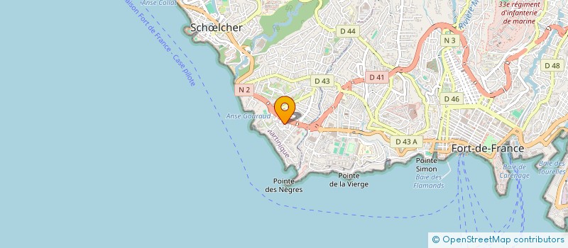 localisation de l'entreprise SCI DESROSES à SCHŒLCHER