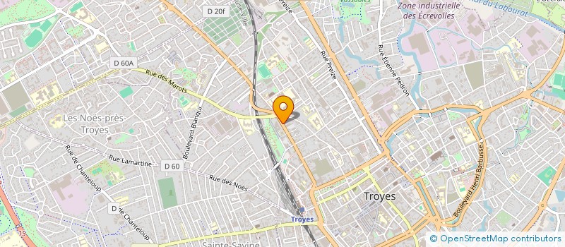 localisation de l'entreprise SCI DESSARD IMMOBILIER à TROYES