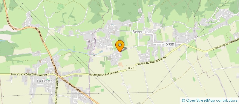 localisation de l'entreprise SCI DESSAV  BEVENAIS