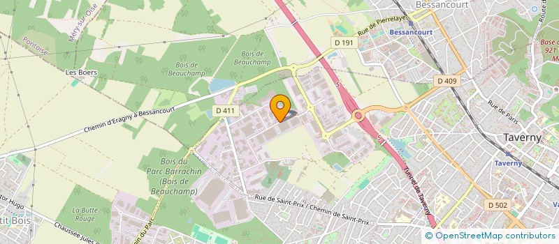 localisation de l'entreprise SCI DESSEREY INVEST  TAVERNY