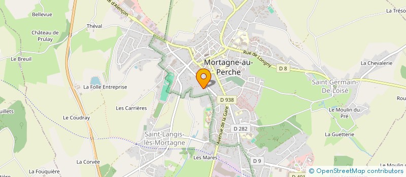 localisation de l'entreprise SCI DESSEY à SAINT-LANGIS-LES-MORTAGNE