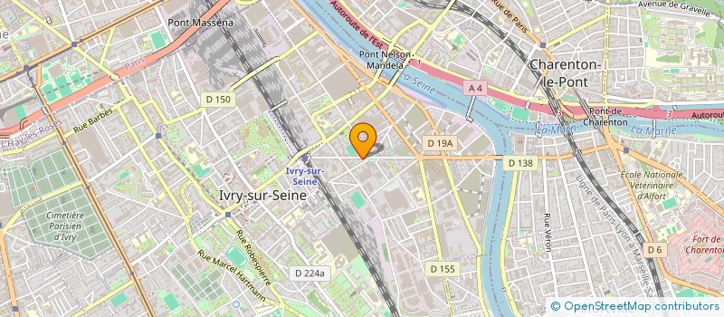 localisation de l'entreprise SCI DESSORIA à IVRY-SUR-SEINE