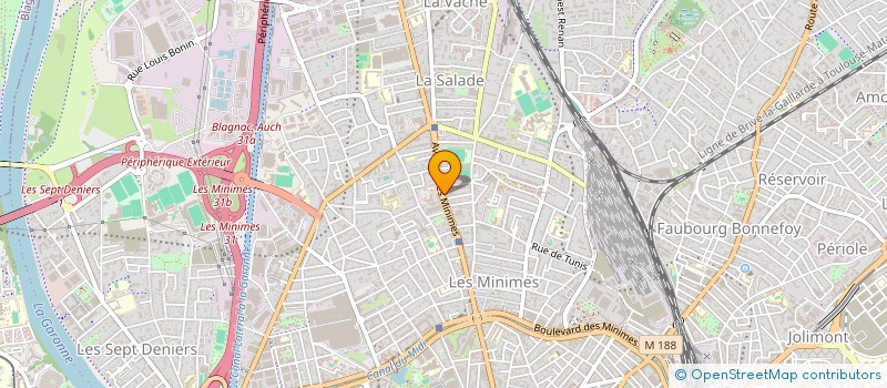 localisation de l'entreprise SCI DESSUS DESSOUS à TOULOUSE