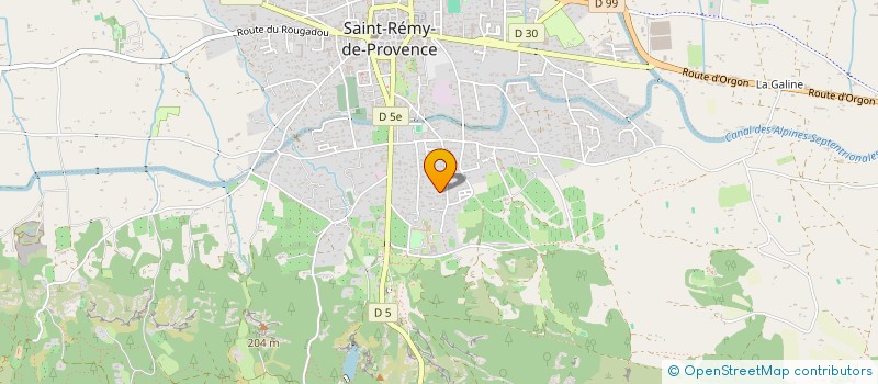 localisation de l'entreprise SCI DESTA  SAINT-REMY-DE-PROVENCE