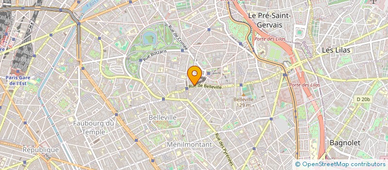 localisation de l'entreprise SCI DESTIN  PARIS