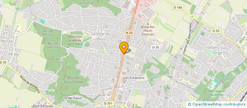 localisation de l'entreprise SCI DESTIVAR à LA VILLE-DU-BOIS