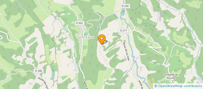 localisation de l'entreprise SCI DESTREBECQ  LASSEUBE