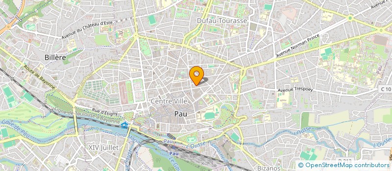 localisation de l'entreprise SCI DESTRIAU NAVARRE à PAU