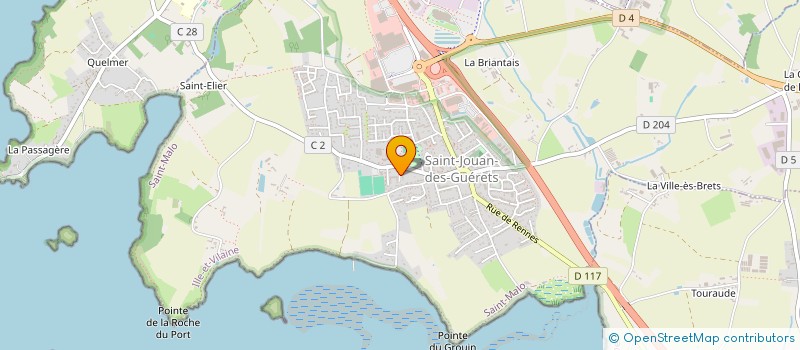 localisation de l'entreprise SCI DESTRIER  SAINT-JOUAN-DES-GUERETS