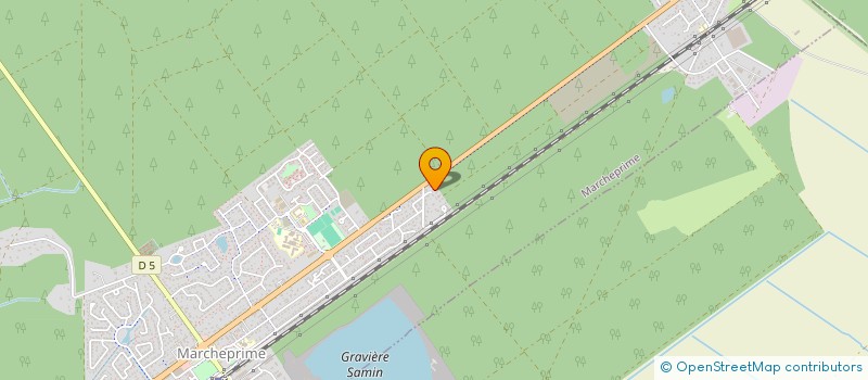 localisation de l'entreprise SCI DESVEAUX  MARCHEPRIME