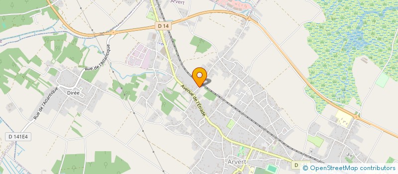 localisation de l'entreprise SCI DESYLES  ARVERT