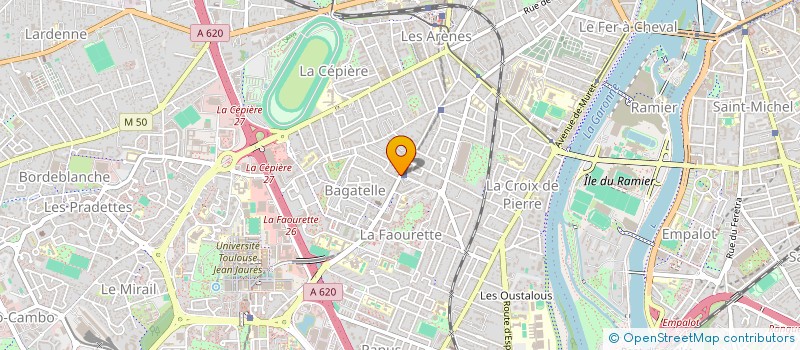 localisation de l'entreprise SCI DESZIR à TOULOUSE