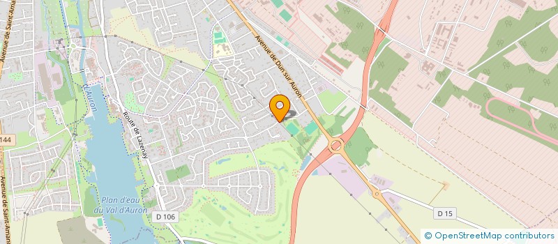 localisation de l'entreprise SCI DETHARLEDGES  BOURGES