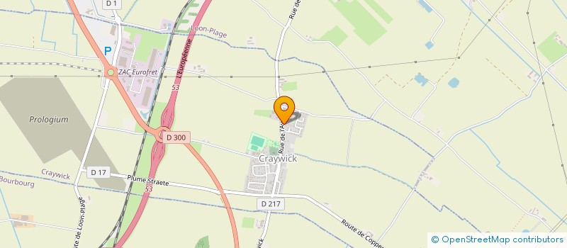 localisation de l'entreprise SCI DETHI à DUNKERQUE