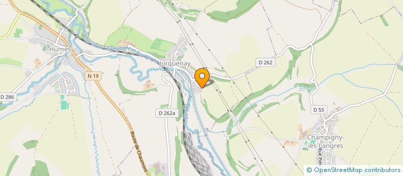 localisation de l'entreprise SCI DETIMMO à HUMES-JORQUENAY