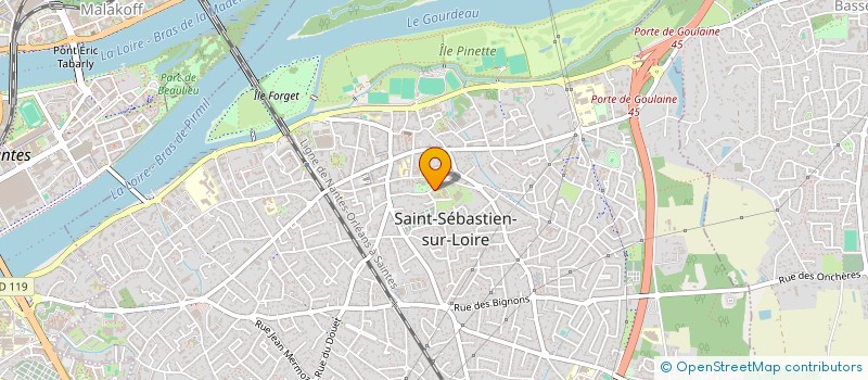 localisation de l'entreprise SCI DETROICE à SAINT-SEBASTIEN-SUR-LOIRE