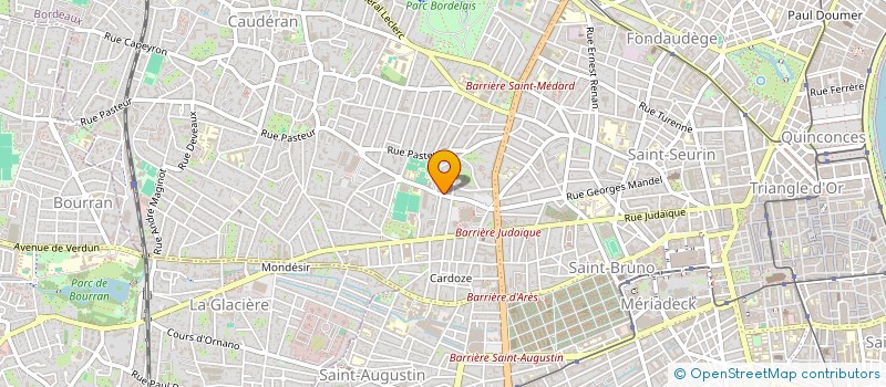 localisation de l'entreprise SCI DETROIS  BORDEAUX