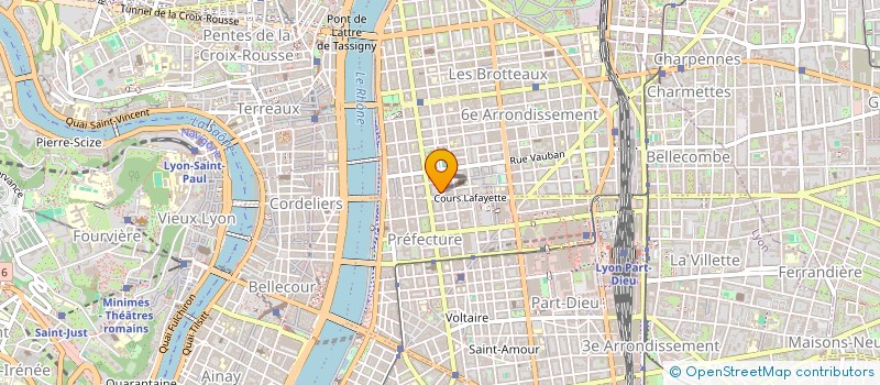 localisation de l'entreprise SCI DETROIT  LYON