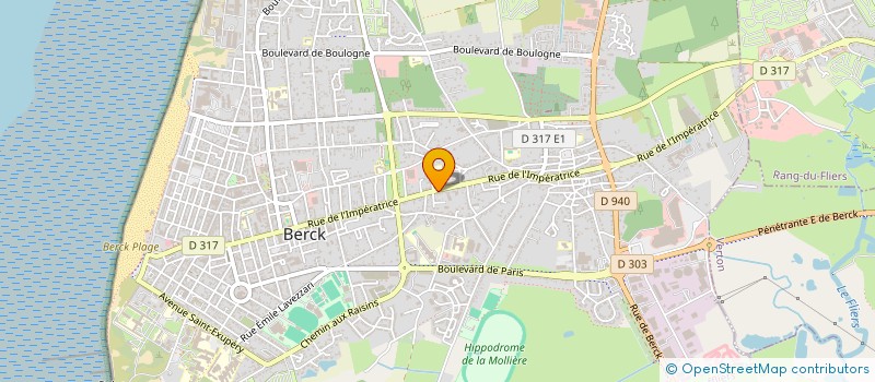 localisation de l'entreprise SCI DETROIT à BERCK