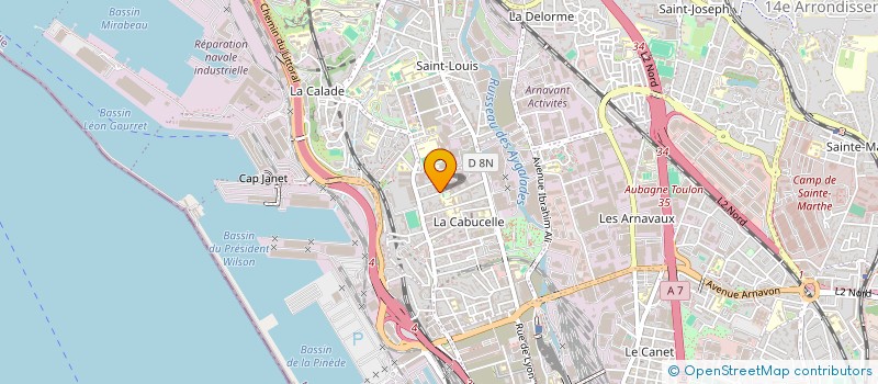 localisation de l'entreprise SCI DETXIS à MARSEILLE