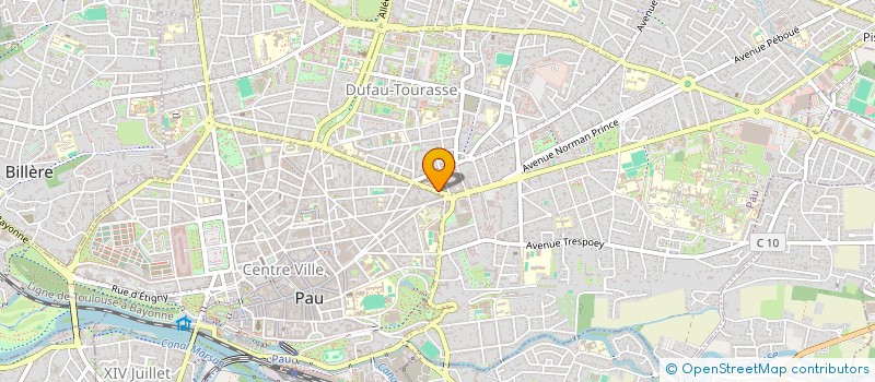 localisation de l'entreprise SCI DEU PALAS à PAU