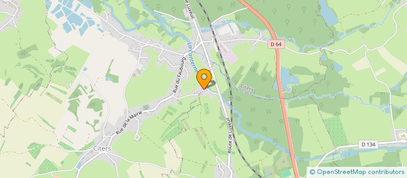 localisation de l'entreprise SCI DEUBEL  CITERS