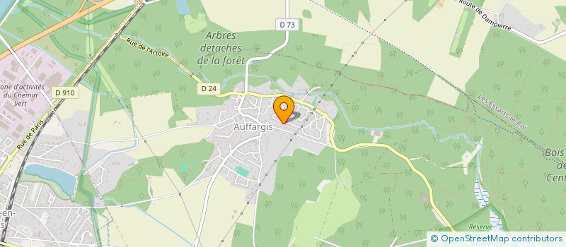 localisation de l'entreprise SCI DEUCE  AUFFARGIS