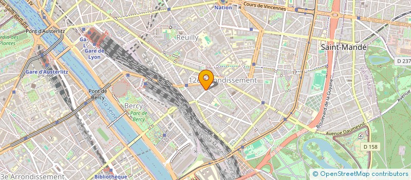 localisation de l'entreprise SCI DEUMERES  PARIS