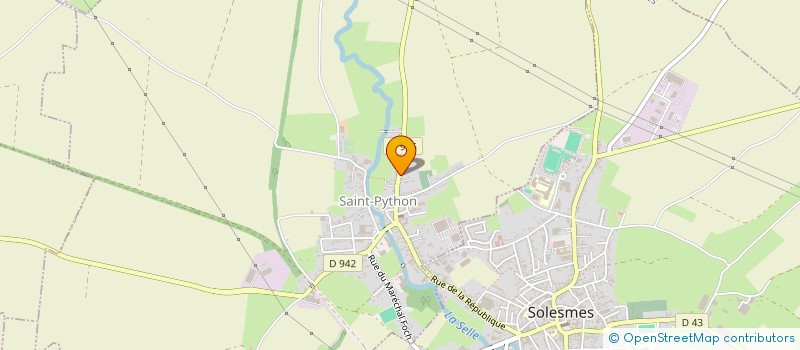 localisation de l'entreprise SCI DEUPLI  SAINT-PYTHON