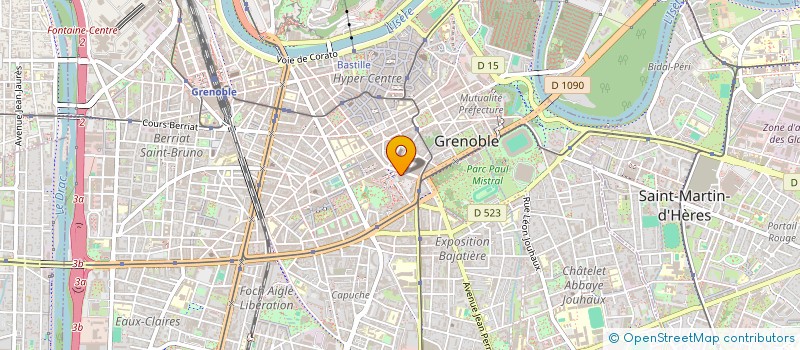 localisation de l'entreprise SCI DEUSSAS à GRENOBLE
