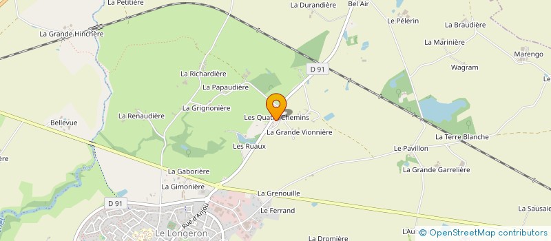 localisation de l'entreprise SCI DEUX A à SEVREMOINE