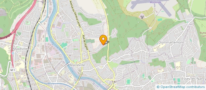 localisation de l'entreprise SCI DEUX ANJE  MALZEVILLE