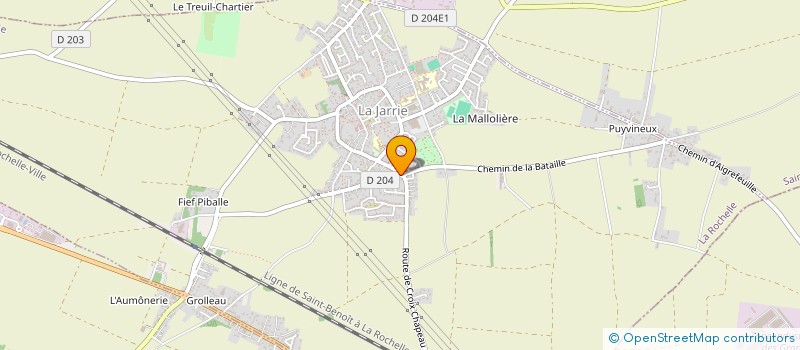 localisation de l'entreprise SCI DEUX B L  LA JARRIE