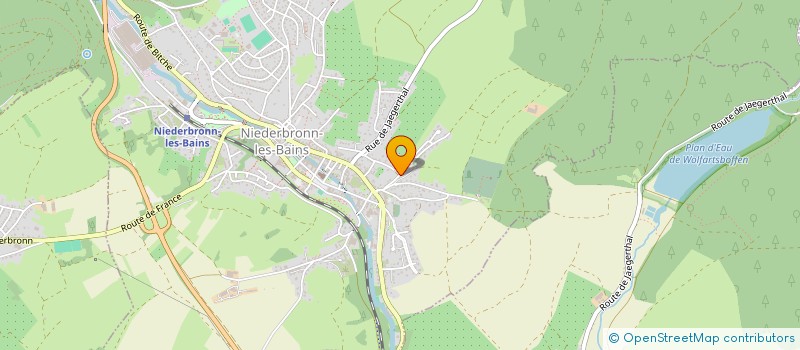 localisation de l'entreprise SCI DEUX CHATEAUX  DAMBACH