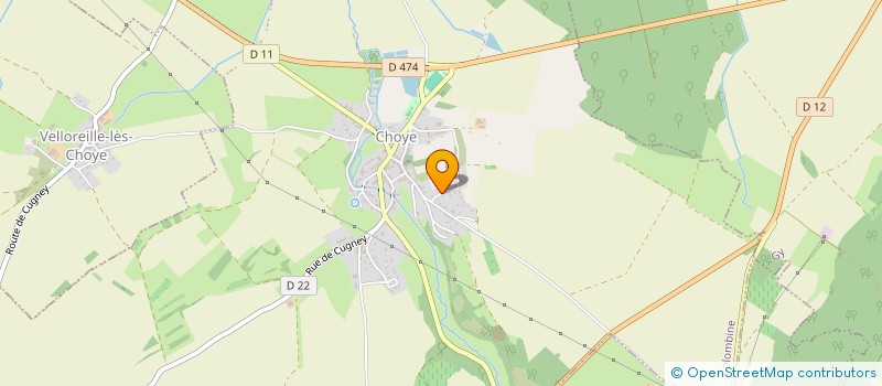 localisation de l'entreprise SCI DEUX-CHOIX  CHOYE