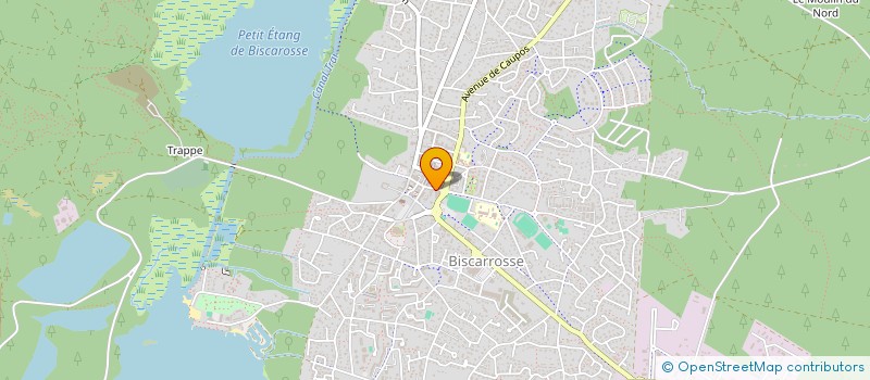 localisation de l'entreprise SCI DEUX D  BISCARROSSE