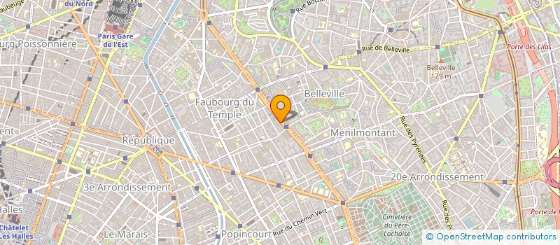 localisation de l'entreprise SCI DEUX EN UN  PARIS