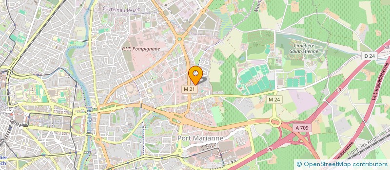 localisation de l'entreprise SCI DEUX MILLE à MONTPELLIER