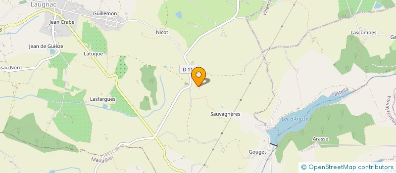 localisation de l'entreprise SCI DEUX MILLE  MONTPEZAT