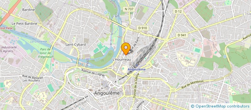localisation de l'entreprise SCI DEUX MILLE 8 à ANGOULEME