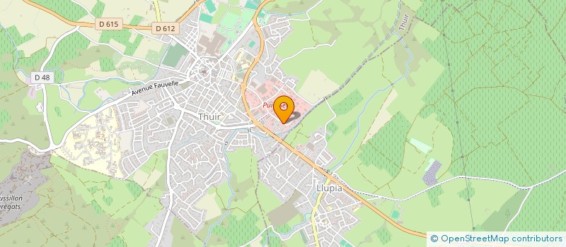 localisation de l'entreprise SCI DEUX MILLE SEPT  THUIR