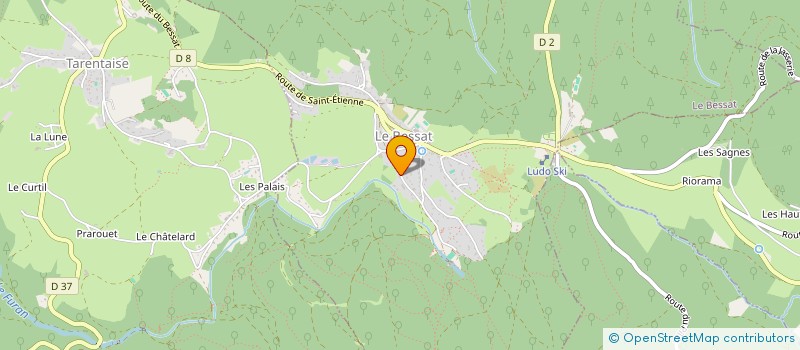 localisation de l'entreprise SCI DEUX MILLE UN  LE BESSAT