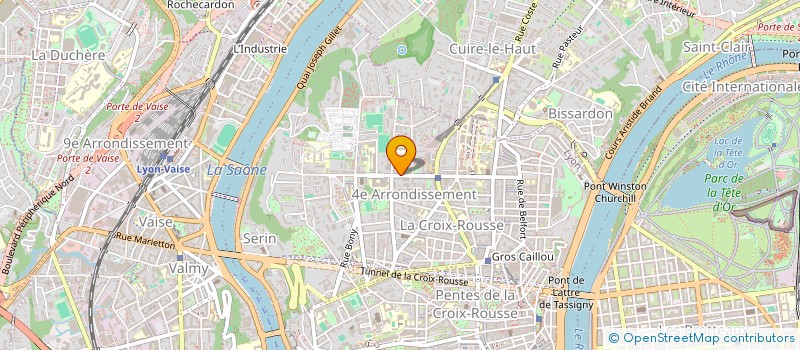 localisation de l'entreprise SCI DEUX R  LYON