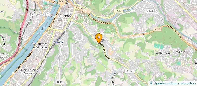 localisation de l'entreprise SCI DEUXIEME  VIENNE