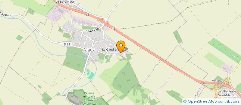 localisation de l'entreprise SCI DEUZELLE  VIGNY