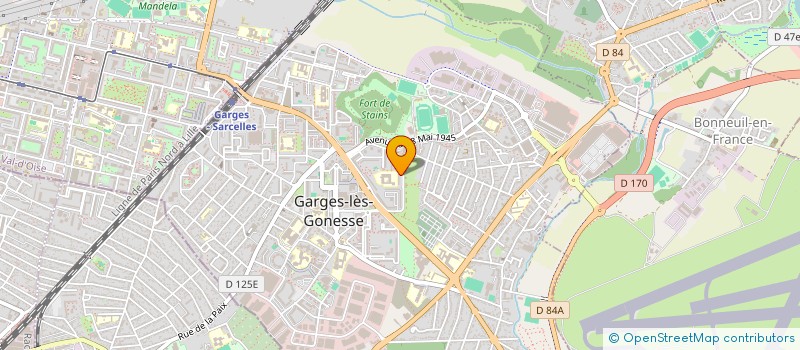 localisation de l'entreprise SCI DEV à GARGES-LES-GONESSE
